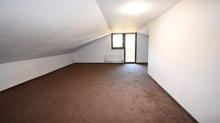 Ausgebautes Dachgeschoss