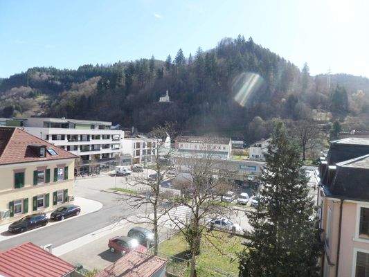 Der Blick vom Balkon