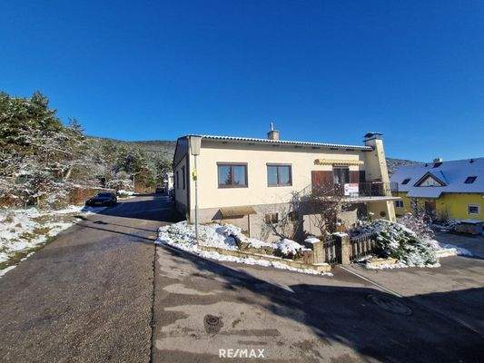 Südseite des Hauses