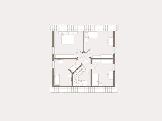 Grundriss Obergeschoss