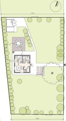 Bestandsplan EG - Skizze