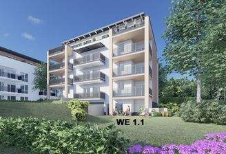 Gartenansicht Süd-Ost WE 1.1