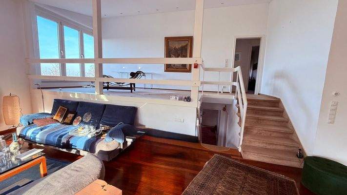 Blick auf die Galerie