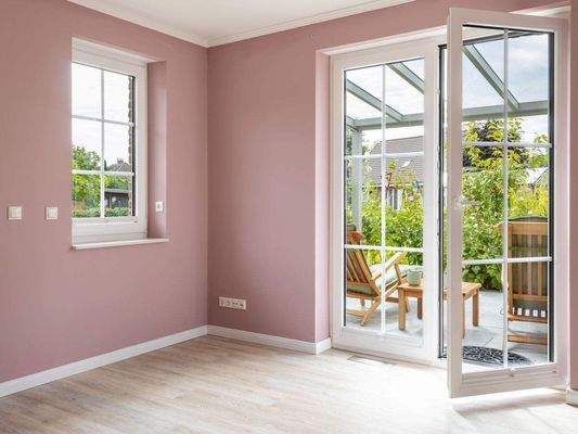 Zimmer mit Terrassenzugang