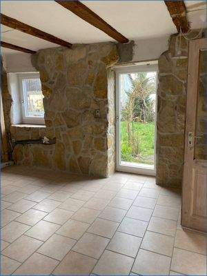 Eßzimmer Tür zum Garten