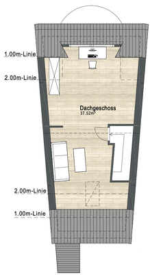 Grundriss Dachgeschoss
