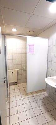 Toiletten vorderer Bereich