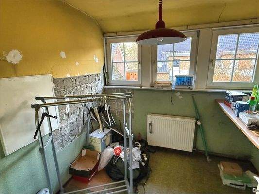 ehemalige Küche im Dachgeschoss