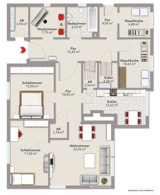 Grundriss Erdgeschoss