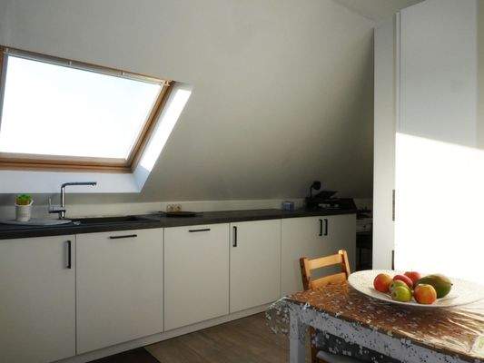 Küche mit moderner EBK