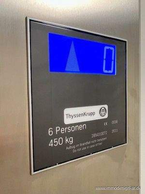 Aufzug über 4 Etagen
