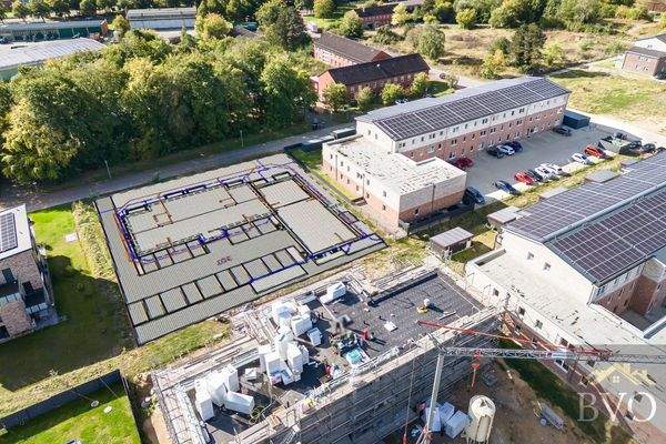 Grundstück mit Lageplan projektiert