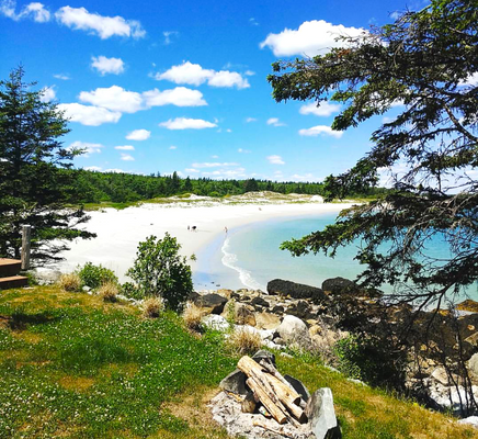 Traumstrand Umgebung