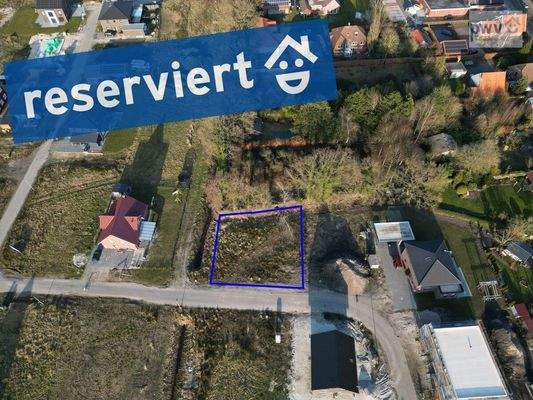 Grundstück reserviert
