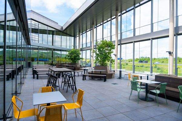 Außenbereich Kantine