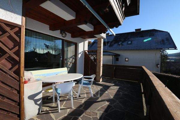 Südterrasse im Erdgeschoss