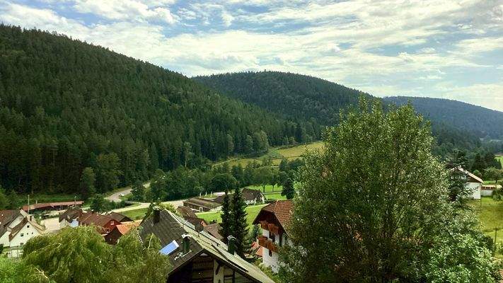 Panoramablick von der Terrasse