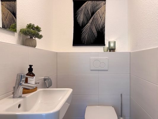 Modernes Gäste-WC
