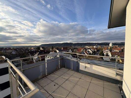 Dachterrasse Arbeitszimmerbereich