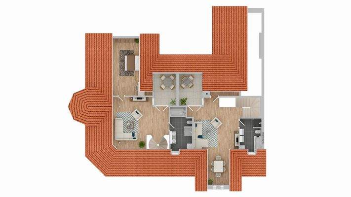 Grundriss Spitzboden 