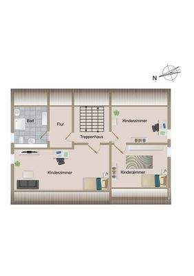 Grundriss Dachgeschoss