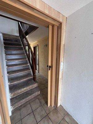 Aufgang zum Dachgeschoss