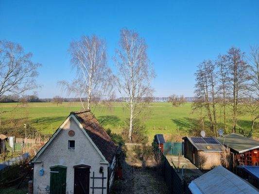 Aussicht aus dem Schlafzimmerfenster