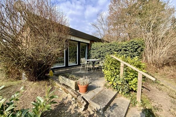 Terrasse hinterer Bungalow
