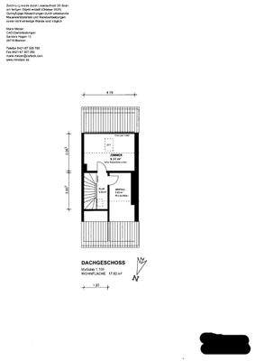 Grundriss Dachgeschoss