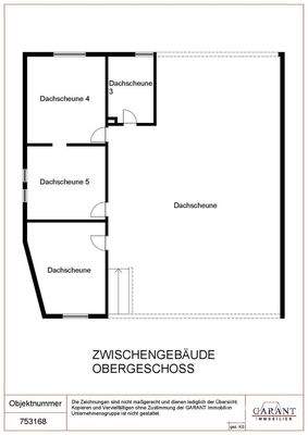 Zwischengebäube Obergeschoss