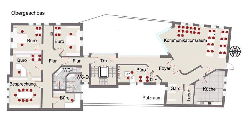 Grundriss Obergeschoss