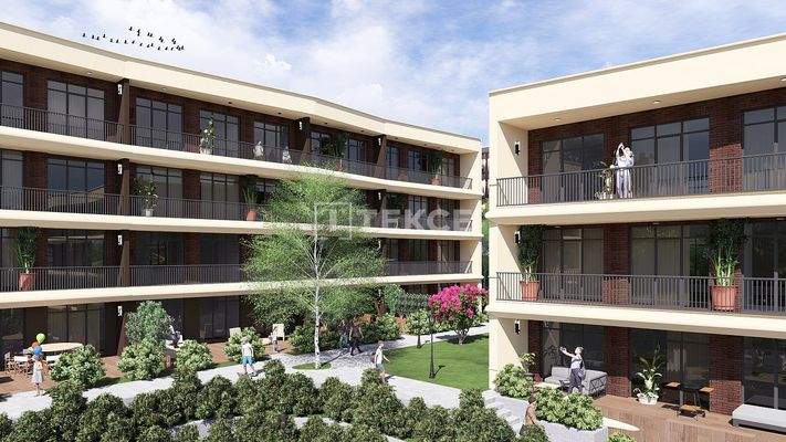 Apartments in a Complex Next to the State Hospital in Yalova