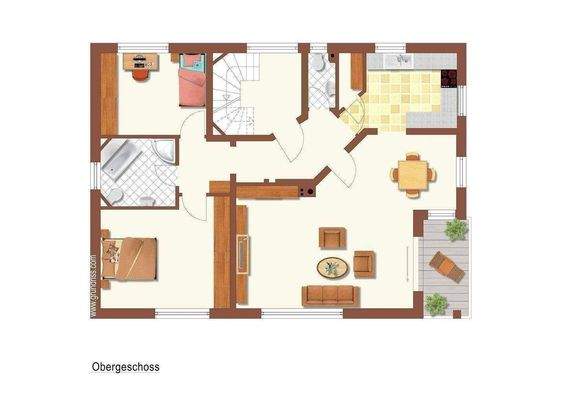 Wohnung im Obergeschoss