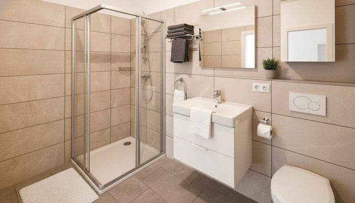 Badezimmer: KI generierte Einrichtung