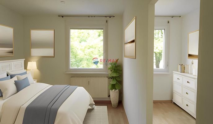 Home Staging Schlafzimmer 1