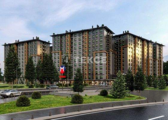 Apartments with Uninterrupted City and Forest Views in İstanbul