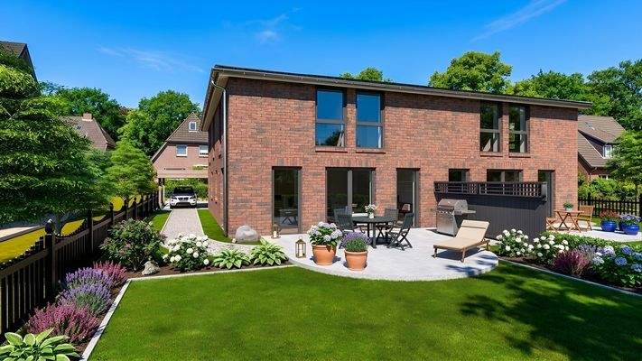 Gartenansicht der Teilfläche 1