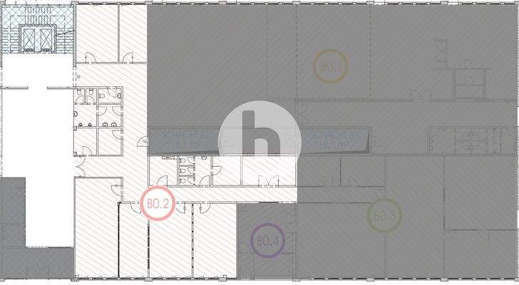 Erdgeschoss mit ca. 398 m²