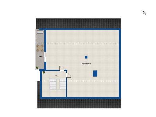 Grundriss Dachgeschoss