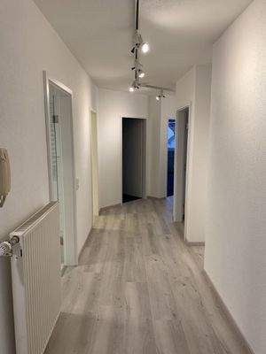 Flur zu den Schlafräumen