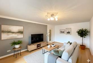 Wohnzimmer (Rendering)