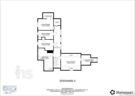 Grundriss - Dachgeschoss