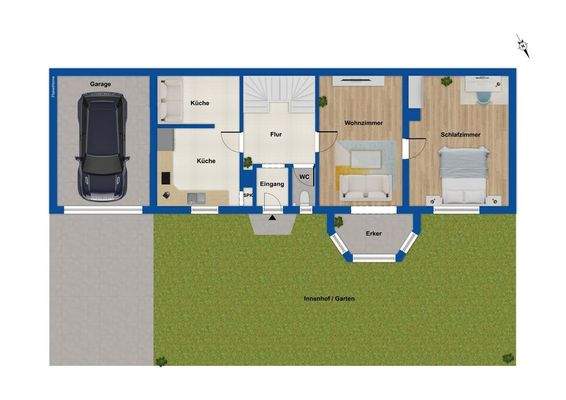 Grundriss Erdgeschoss