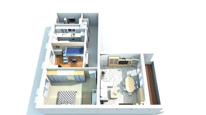 Wohnung als 3D (virtuell)