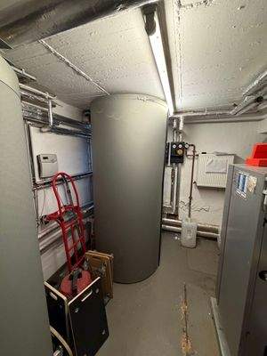 Keller mit Heizungsanlage