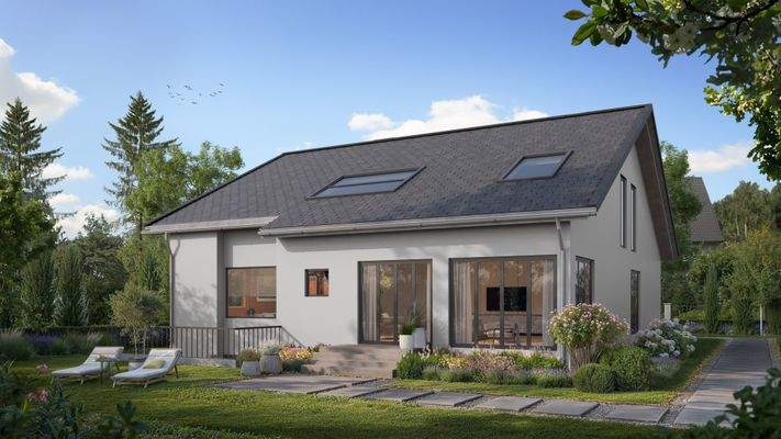 Unverbindliche Visualisierung Gartenansicht