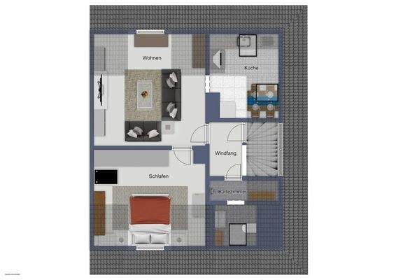 Dachgeschoss Hauptgebäude