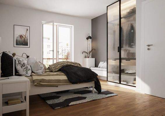 Schlafzimmer Visualisierung