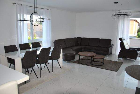 Essen im Obergeschoss