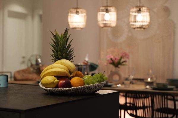 Wohn-Ess- und Küchenbereich